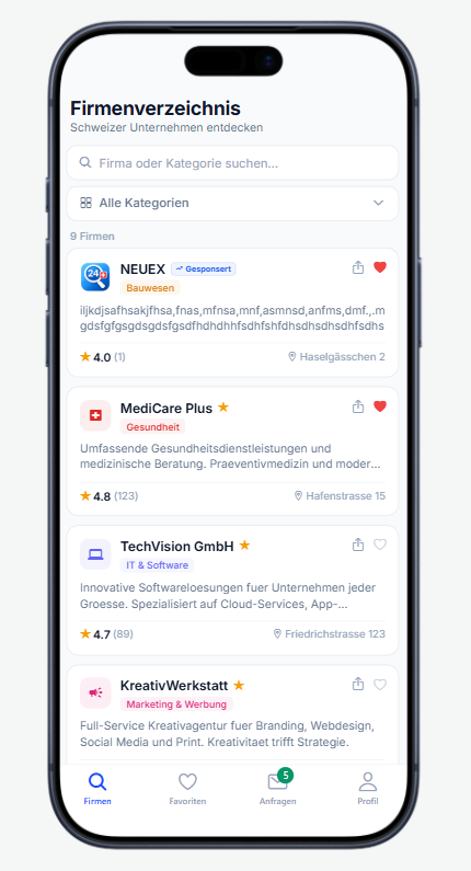 Firmenverzeichnis